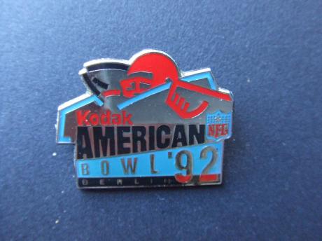 American Bowl 1992 emaille pin NFL